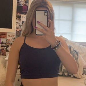 Navy blue tank top